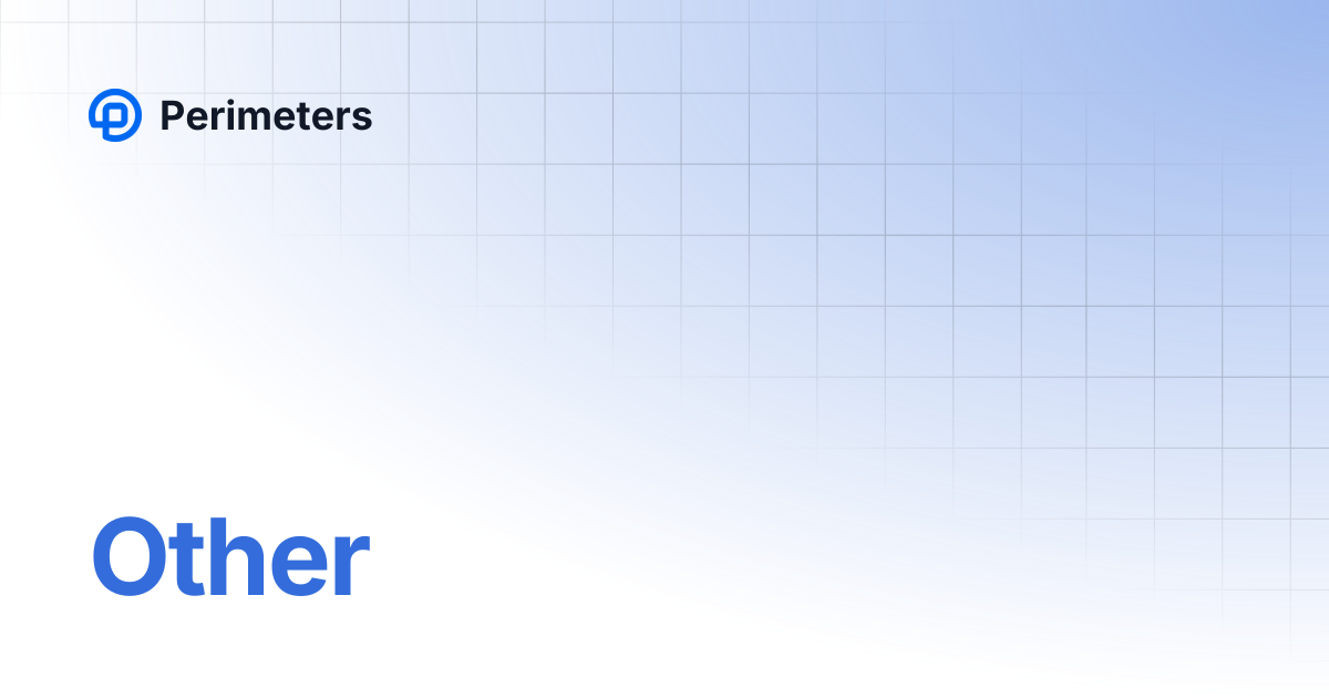 Other | Perimeters